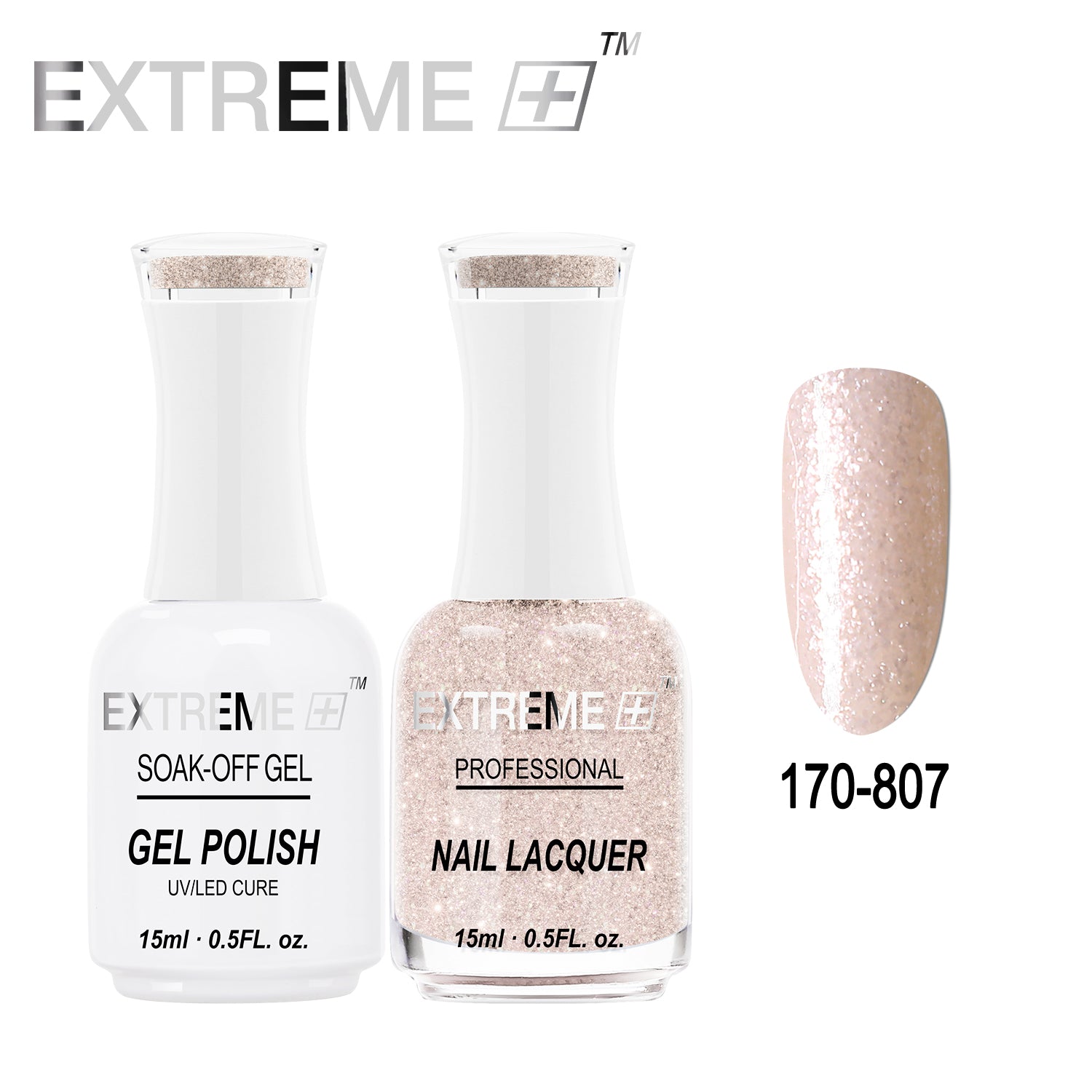 EXTREME+ All-in-One Gel Polish and Nail Lacquer Matching Duo #G170