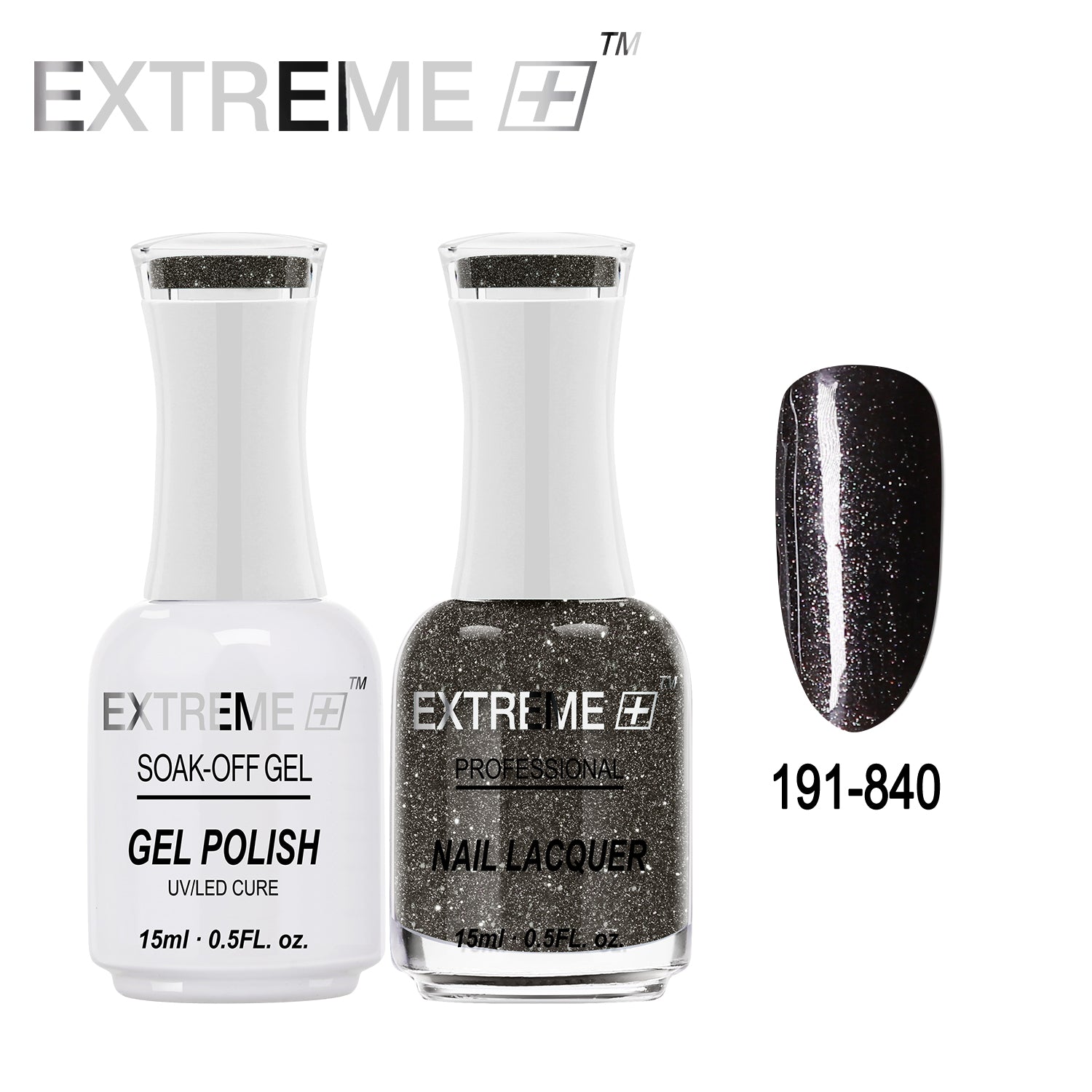 EXTREME+ All-in-One Gel Polish and Nail Lacquer Matching Duo #G191