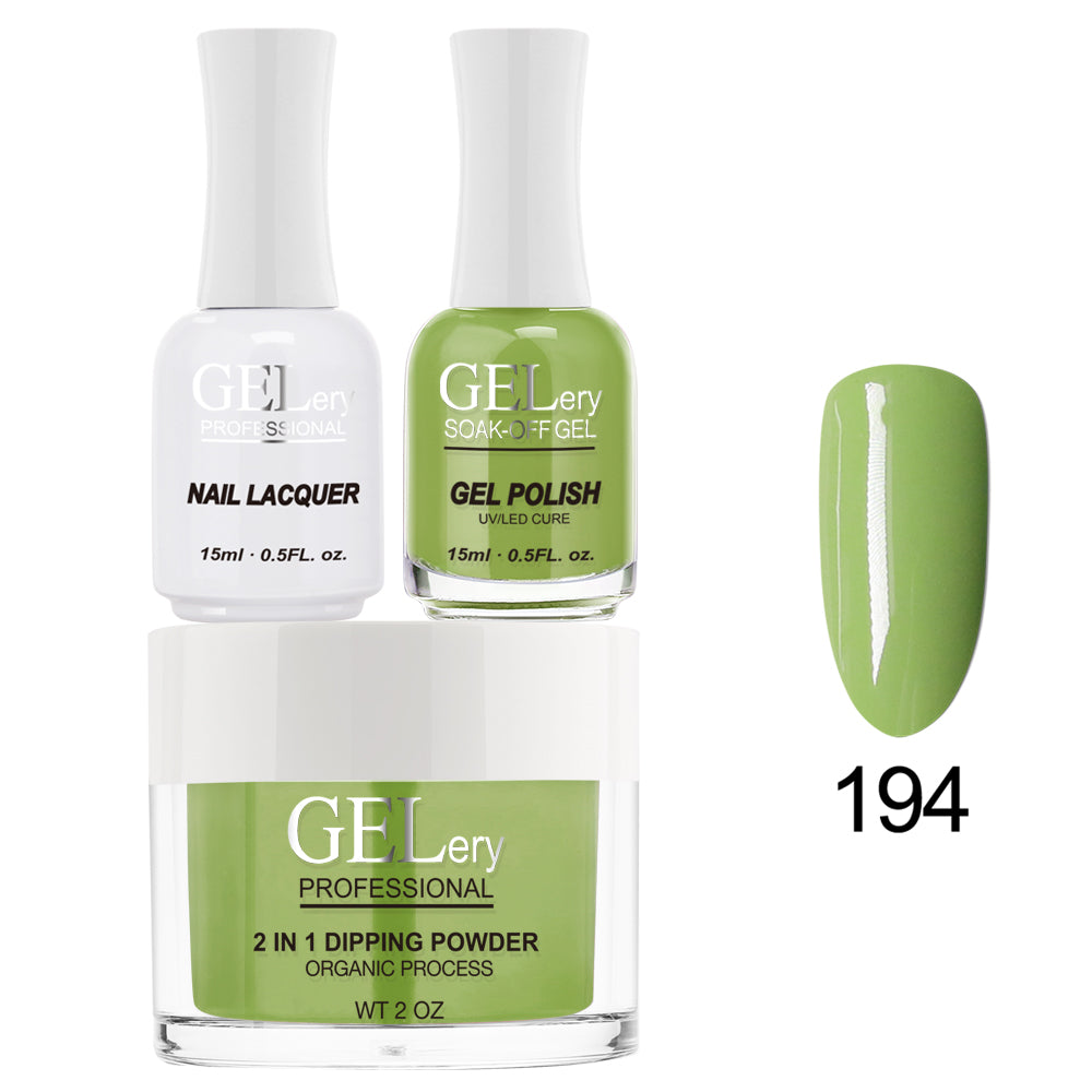 GELery 3 in 1 Trio Set - Gel, Lacquer, & Dip - #194