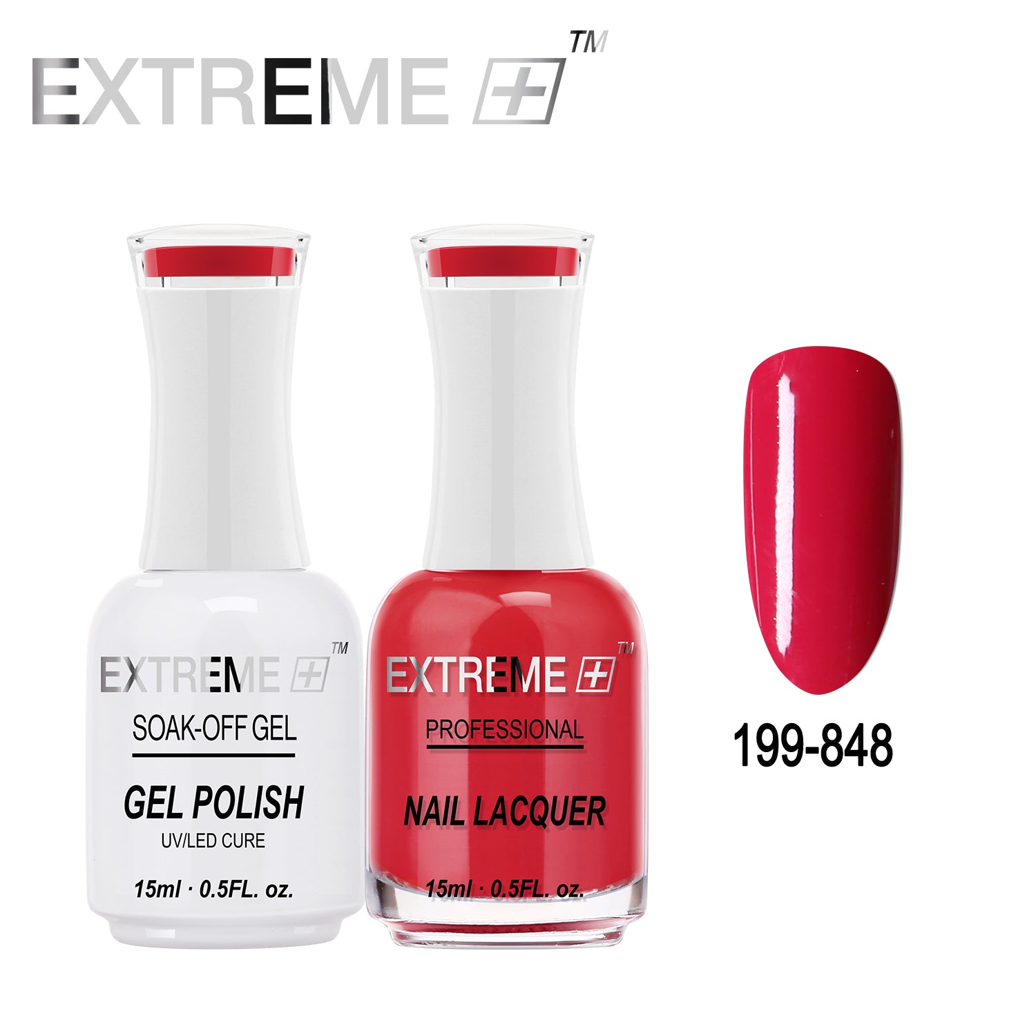 EXTREME+ All-in-One Gel Polish and Nail Lacquer Matching Duo #G199