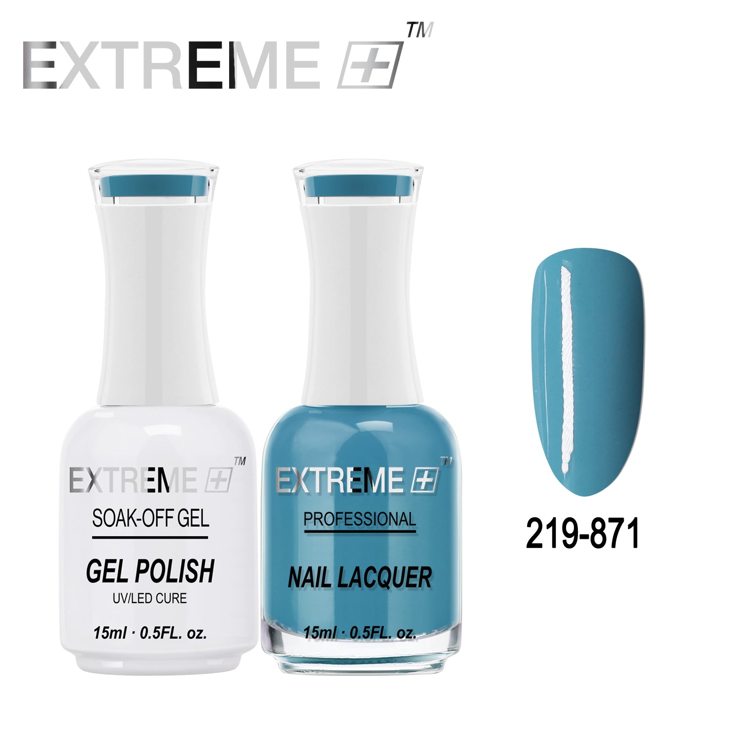 EXTREME+ All-in-One Gel Polish and Nail Lacquer Matching Duo #G219