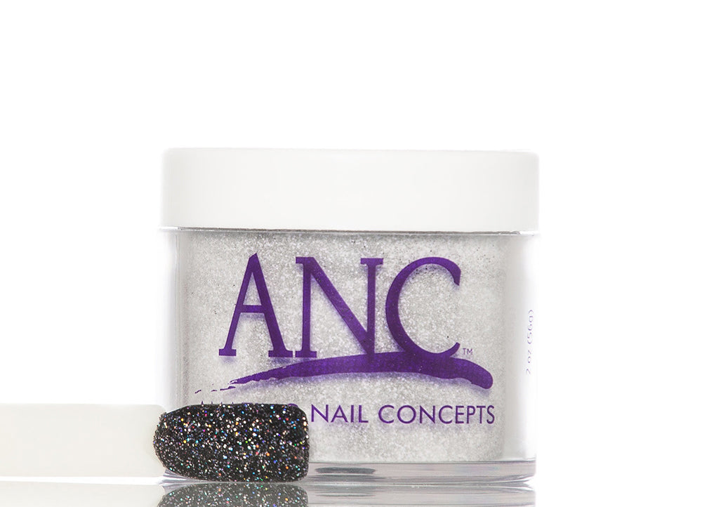 ANC Dipping Powder #219 Black Galaxy Shimmer