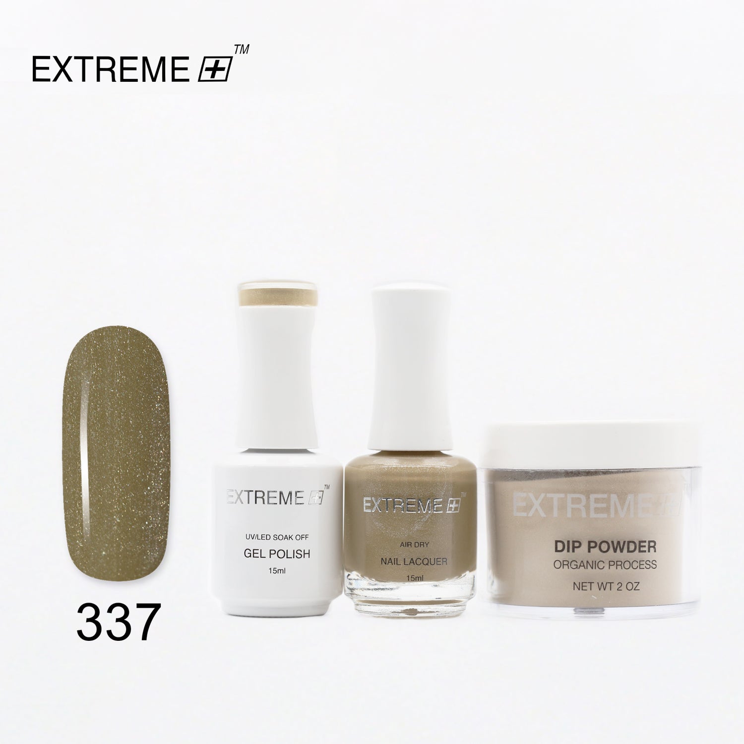 EXTREME+ 3 in 1 Combo Set - Gel, Lacquer, & Dip - #337