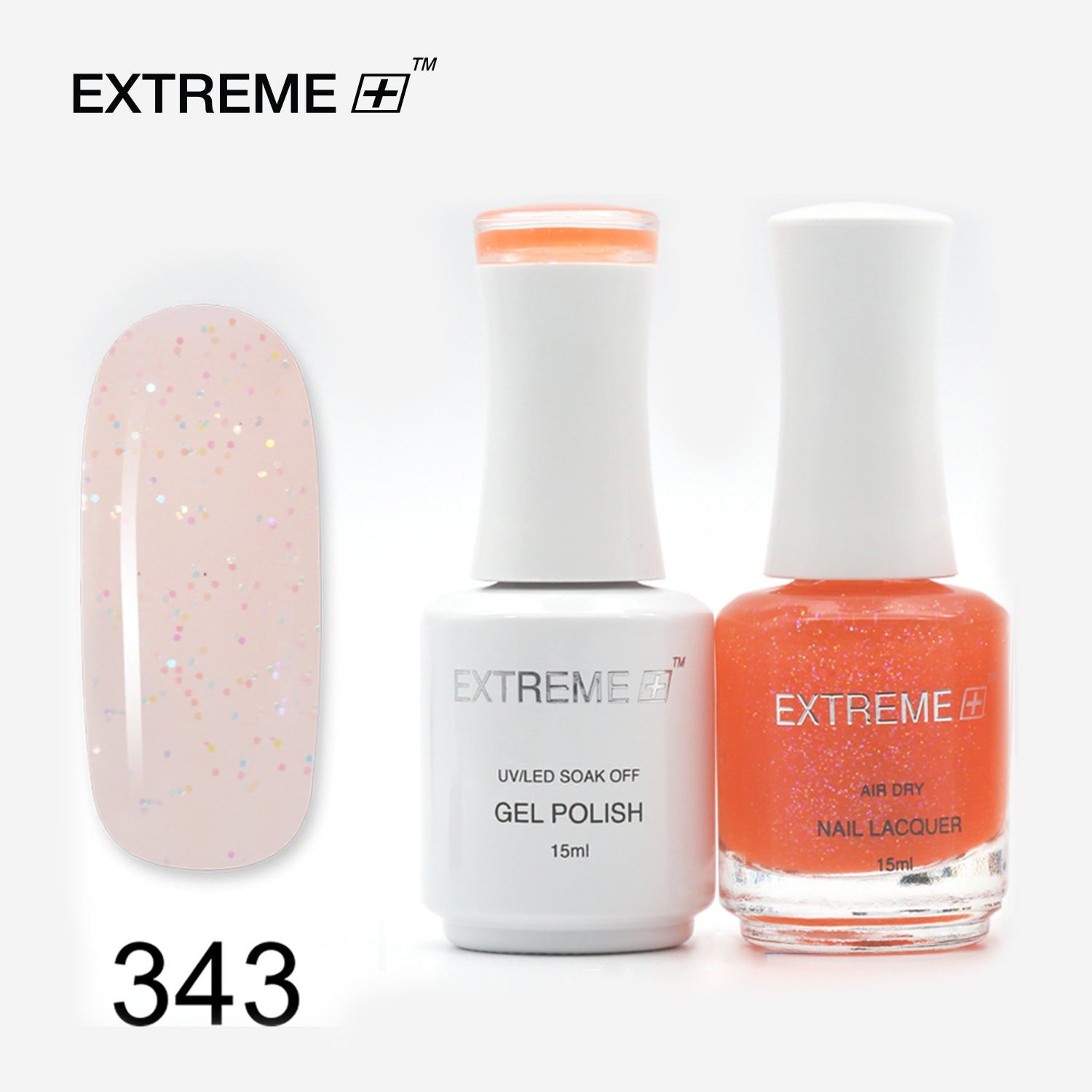 Sơn mài kết hợp gel EXTREME+ (Bộ đôi) - #343 