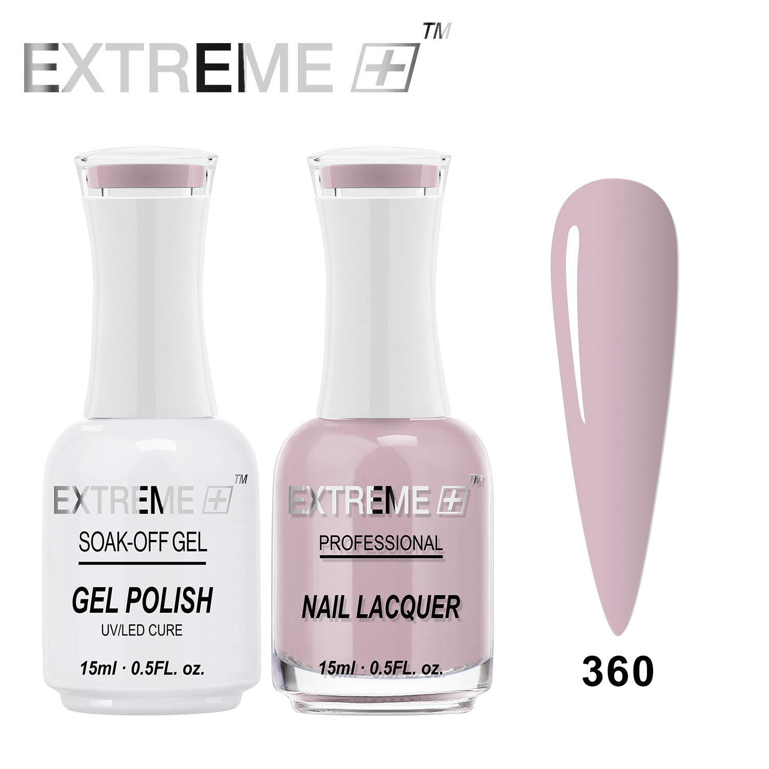 EXTREME+ Gel Matching Lacquer (Bộ đôi) - #360 