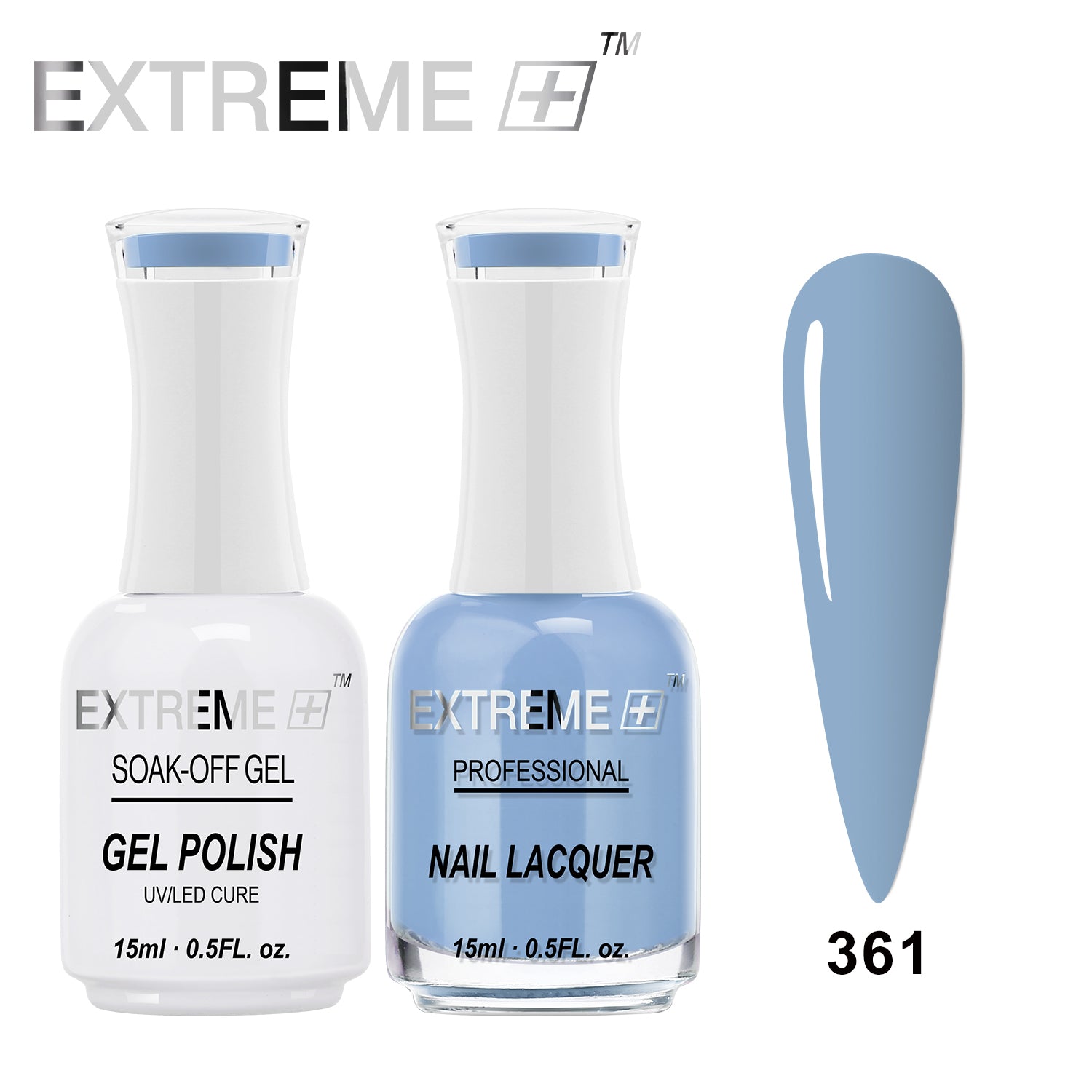 Sơn mài kết hợp gel EXTREME+ (Bộ đôi) - #361 