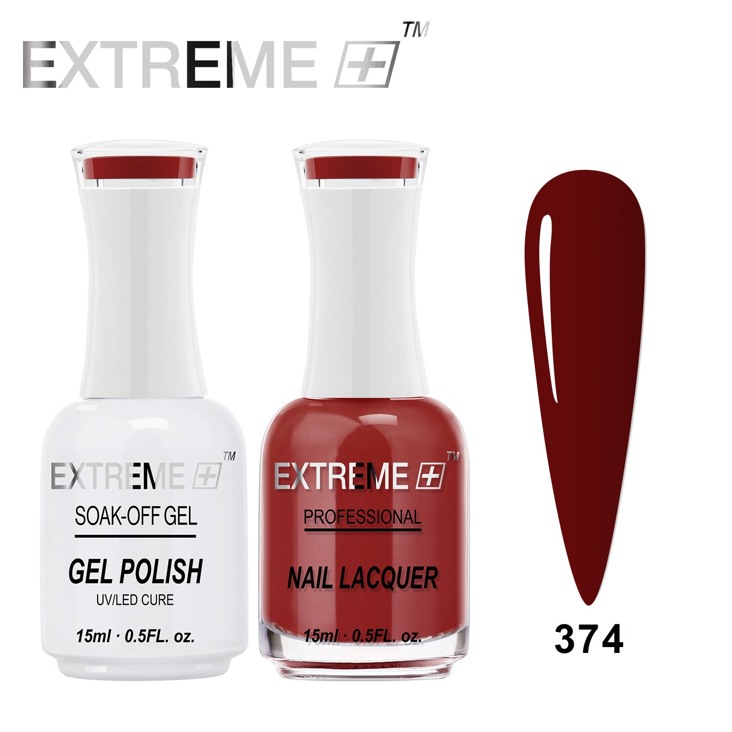 Sơn mài kết hợp gel EXTREME+ (Bộ đôi) - #374 