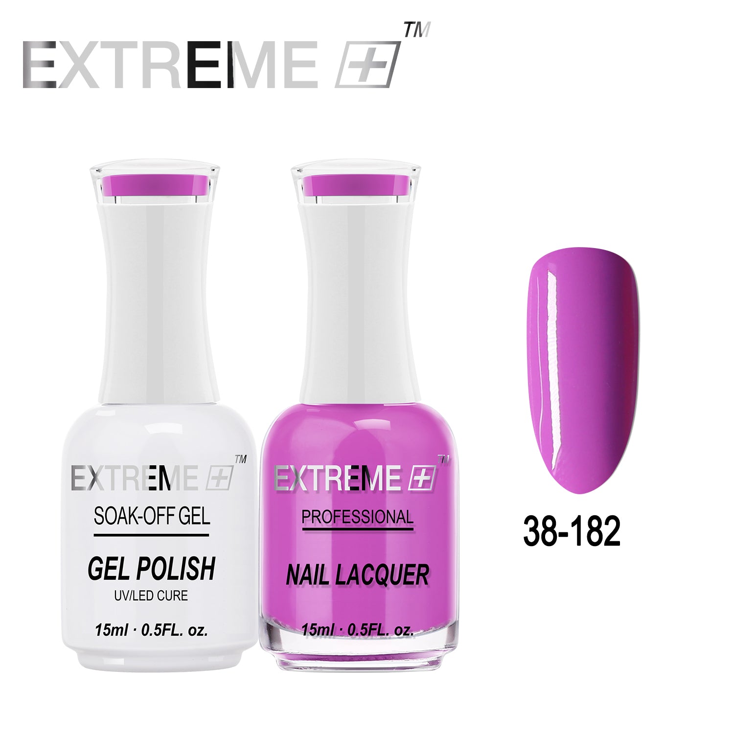 EXTREME+ All-in-One Gel Polish and Nail Lacquer Matching Duo #G038