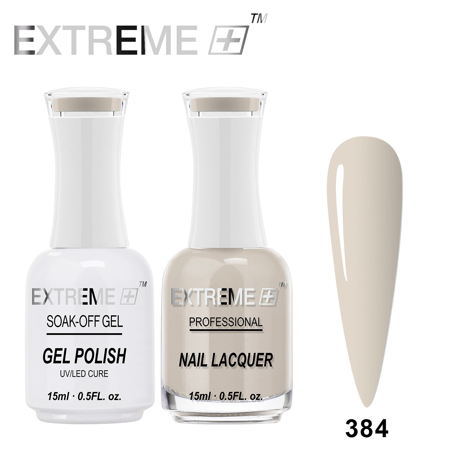 EXTREME+ Gel Matching Lacquer (Duo) - #384