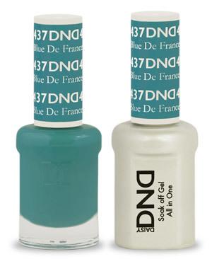 DND - Gel & Lacquer # 437 Blue De France