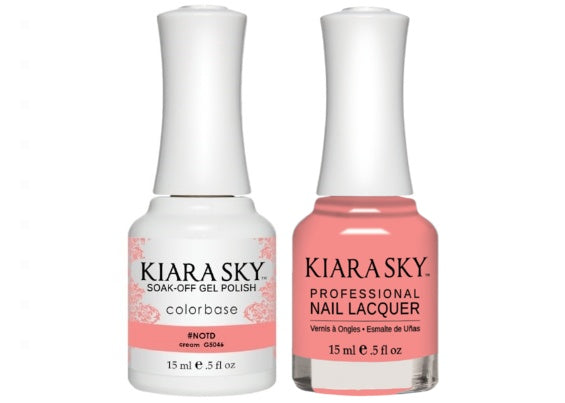 Kiara Sky All-In-One GEL + MATCHING LACQUER (DUO) - 5046 #NOTD