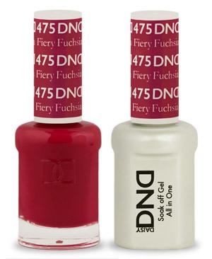 DND - Gel & Lacquer # 475 Fiery Fuchsia