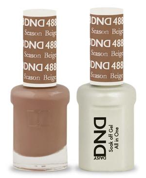 DND - Gel & Lacquer # 488 Season Beige