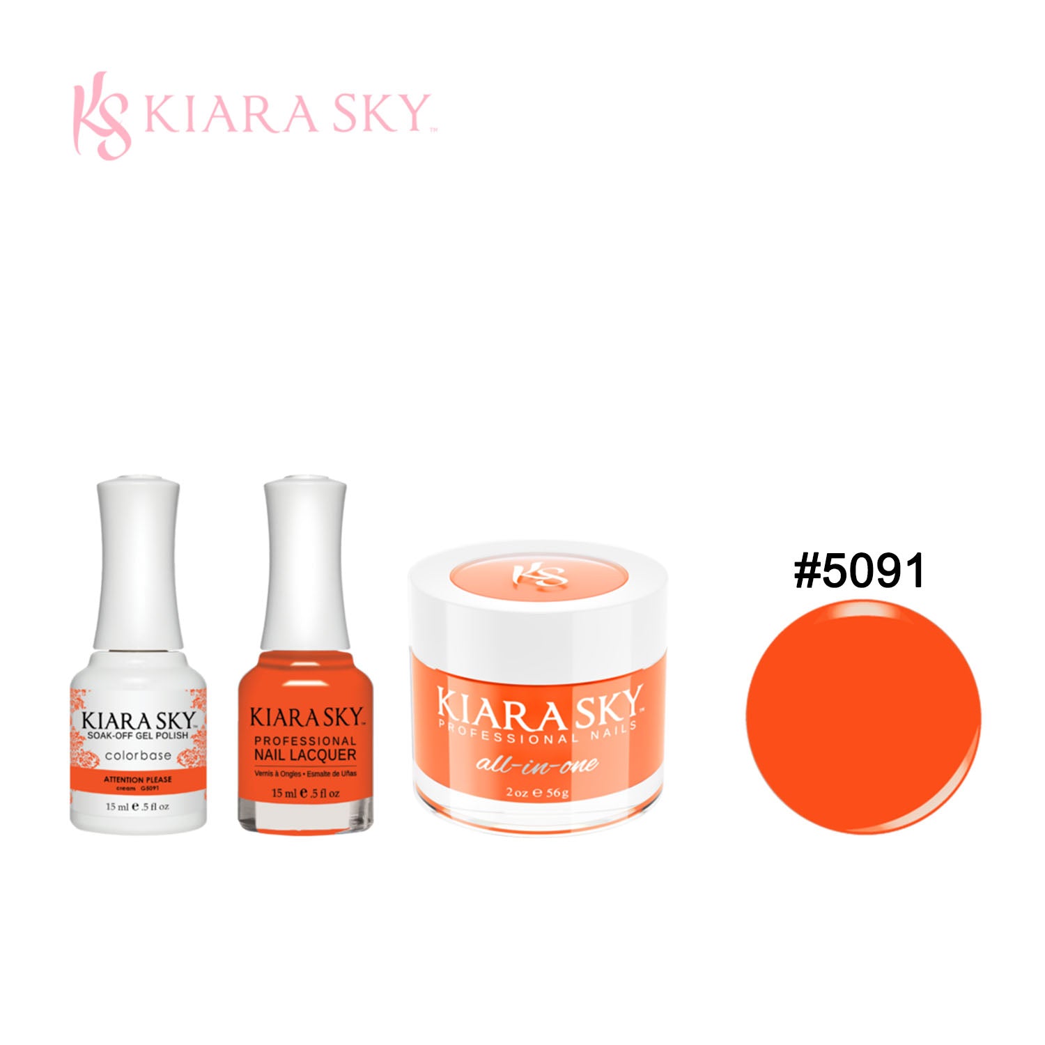 Kiara Sky All-in-One Trio - 5091 Xin lưu ý