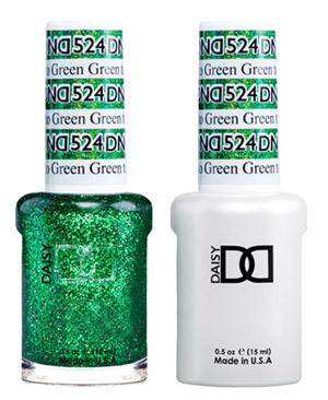 DND - Gel & Lacquer # 524Green to Green