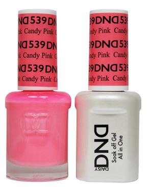 DND - Gel & Lacquer # 539 Candy Pink