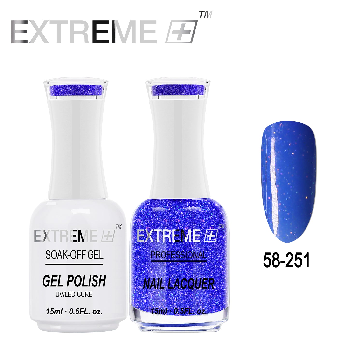 EXTREME+ All-in-One Gel Polish and Nail Lacquer Matching Duo #G058