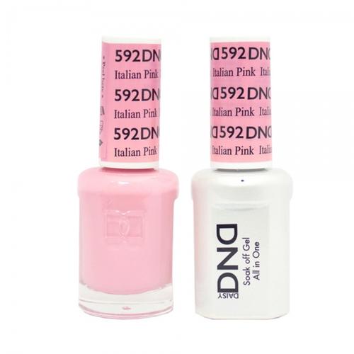 DND - Gel & Lacquer # 592 Italian Pink