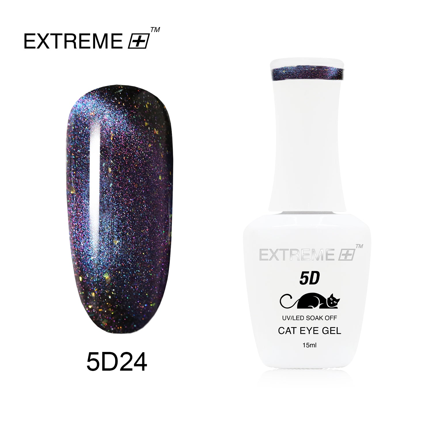 EXTREME+ 5D Cat Eye Gel #5D24