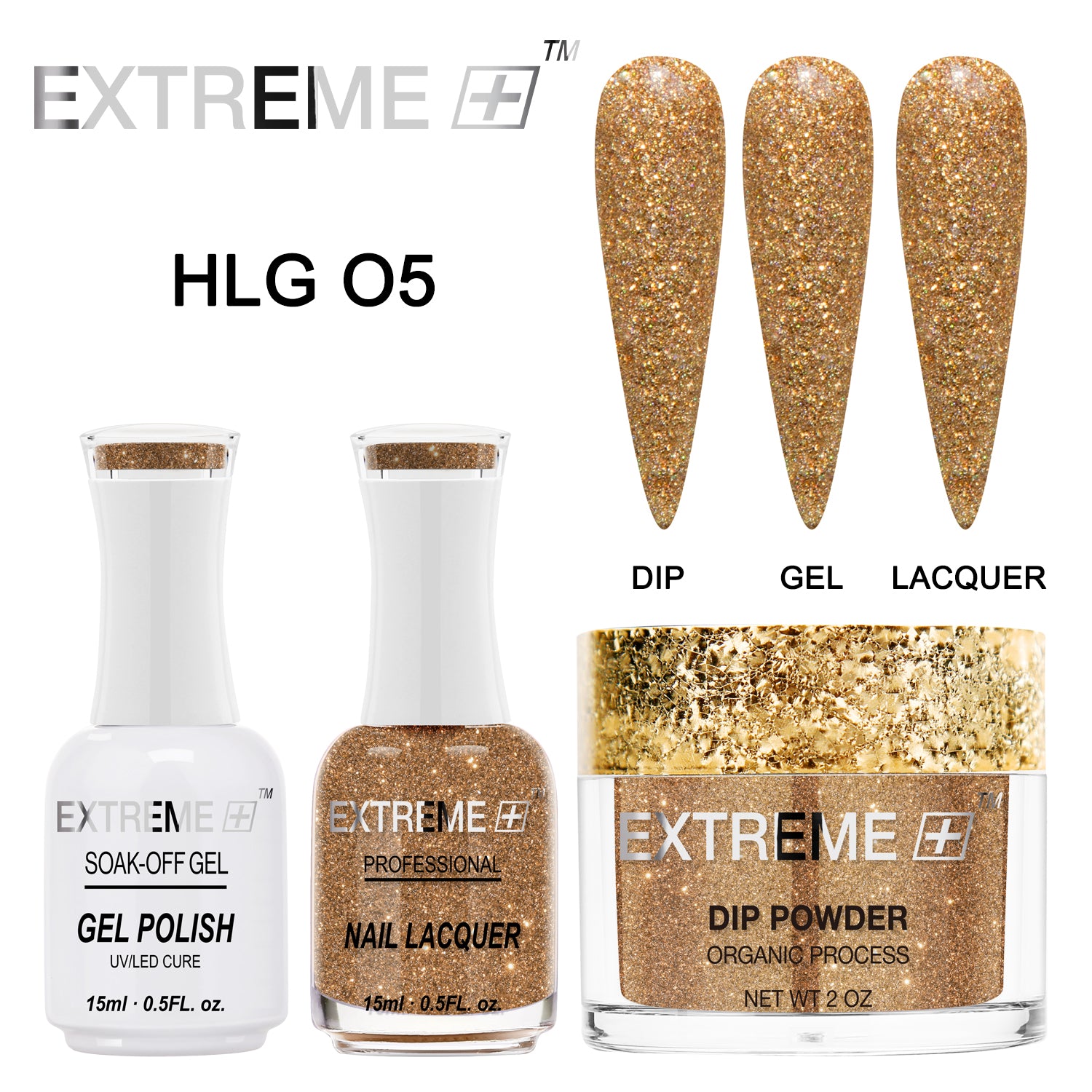 EXTREME+ 3 in 1 Combo Set - Holo Chrome - #005