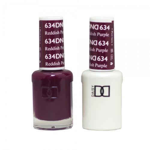 DND - Gel & Lacquer # 634 Reddish Purple