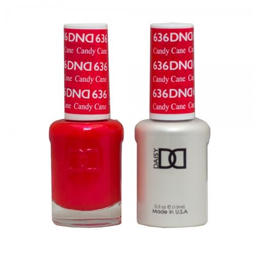 DND - Gel & Lacquer # 636 Candy Cane