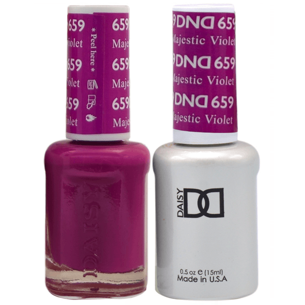 DND - Gel & Lacquer # 659 Majestic Violet