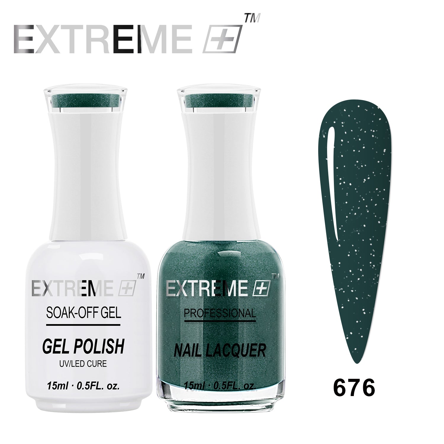 Sơn mài kết hợp gel EXTREME+ (Bộ đôi) - #676 