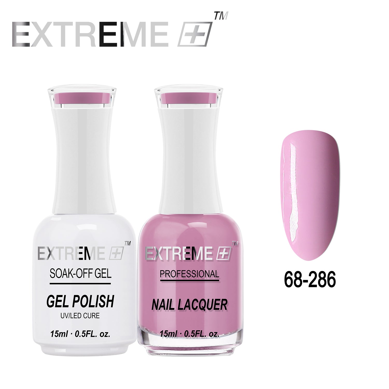 EXTREME+ All-in-One Gel Polish and Nail Lacquer Matching Duo #G068