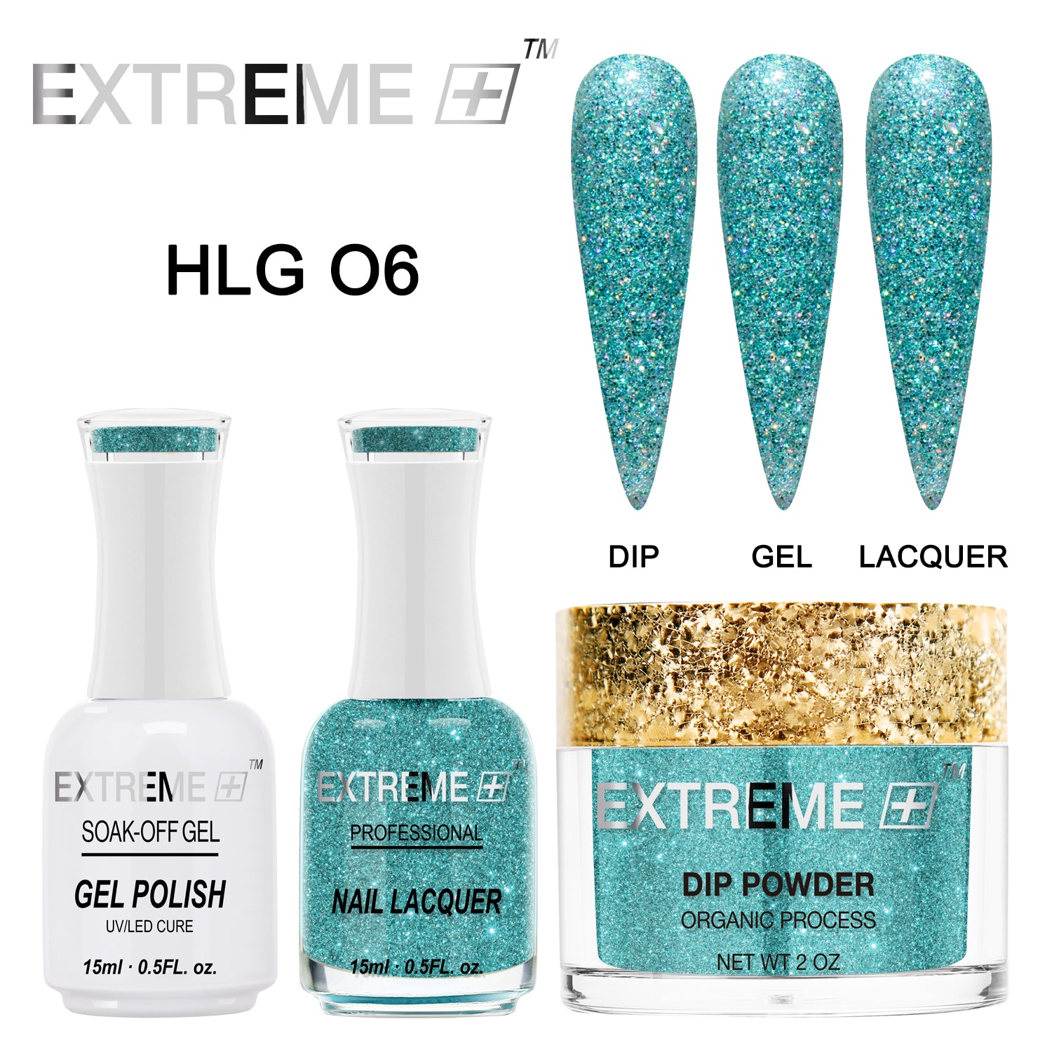 EXTREME+ 3 in 1 Combo Set - Holo Chrome - #006