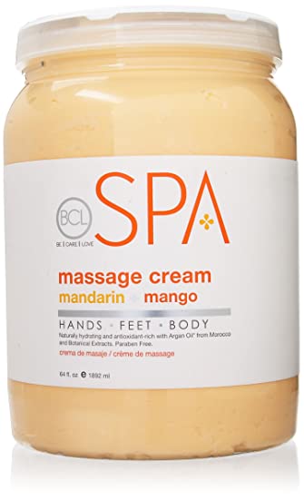 BCL Spa Massage Cream Mandarin Mango (64 oz)