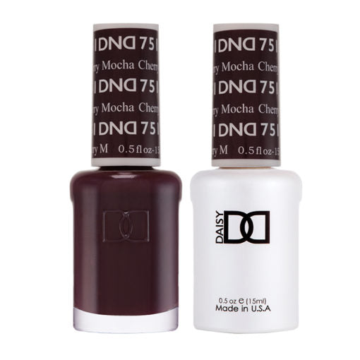 DND - Gel & Lacquer # 751 Cherry Mocha