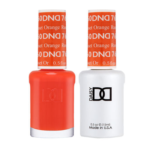 DND - Gel & Lacquer # 760 Russet Orange