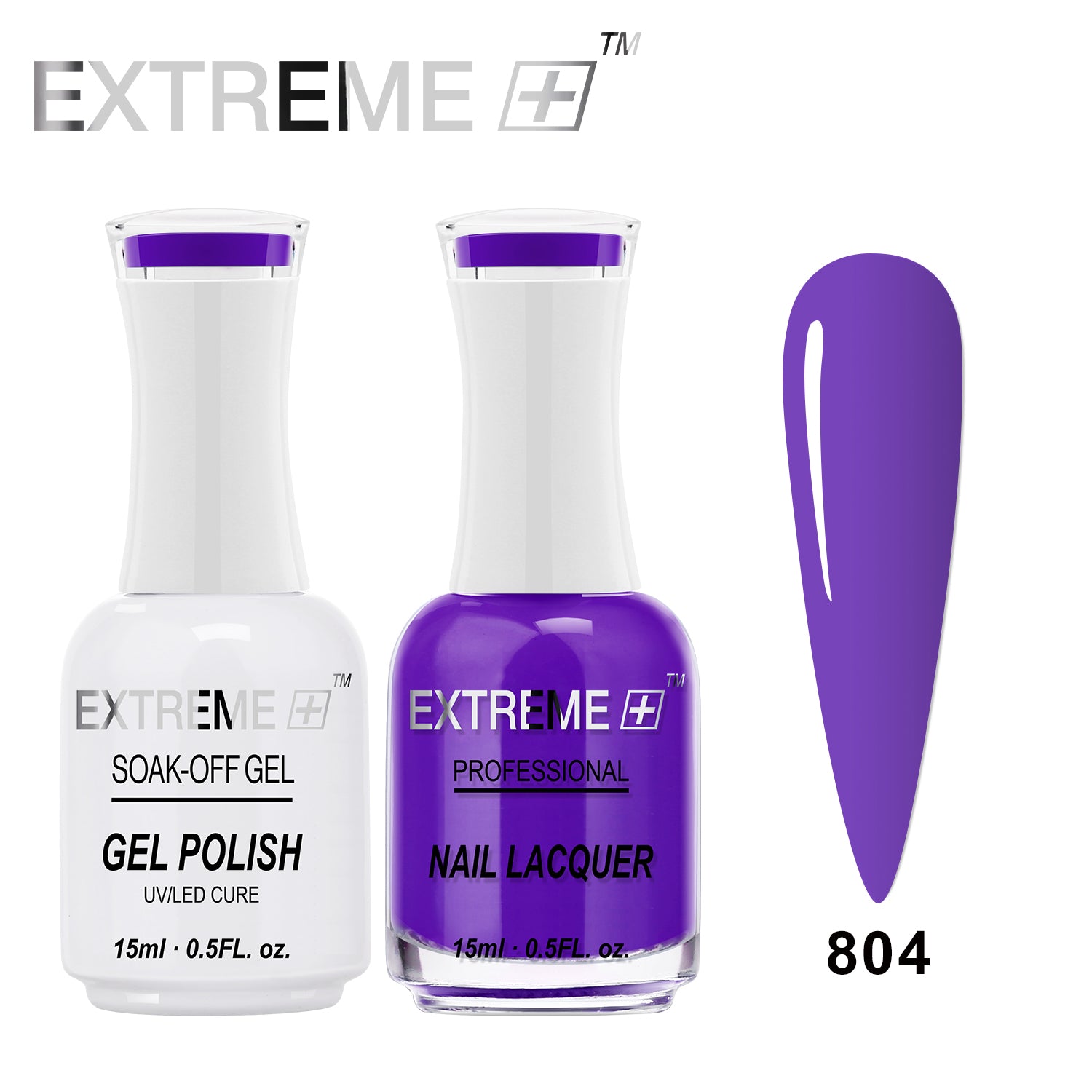 EXTREME+ Gel Matching Lacquer (Duo) - #804