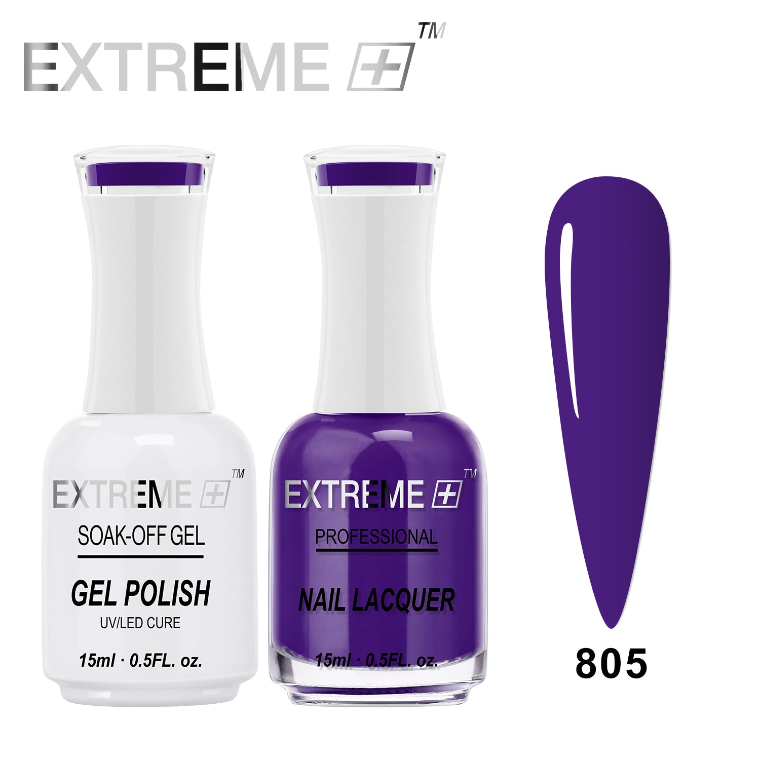 Sơn mài kết hợp gel EXTREME+ (Bộ đôi) - #805 