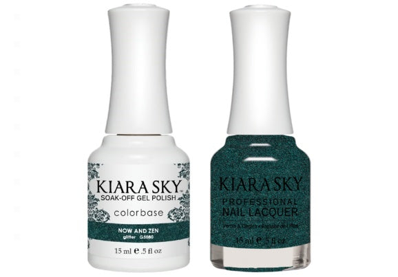 Kiara Sky All-In-One GEL + MATCHING LACQUER (DUO) - 5080 NOW VÀ ZEN