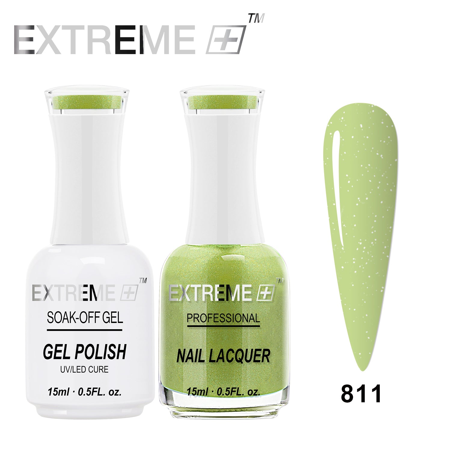 Sơn mài kết hợp gel EXTREME+ (Bộ đôi) - #811 