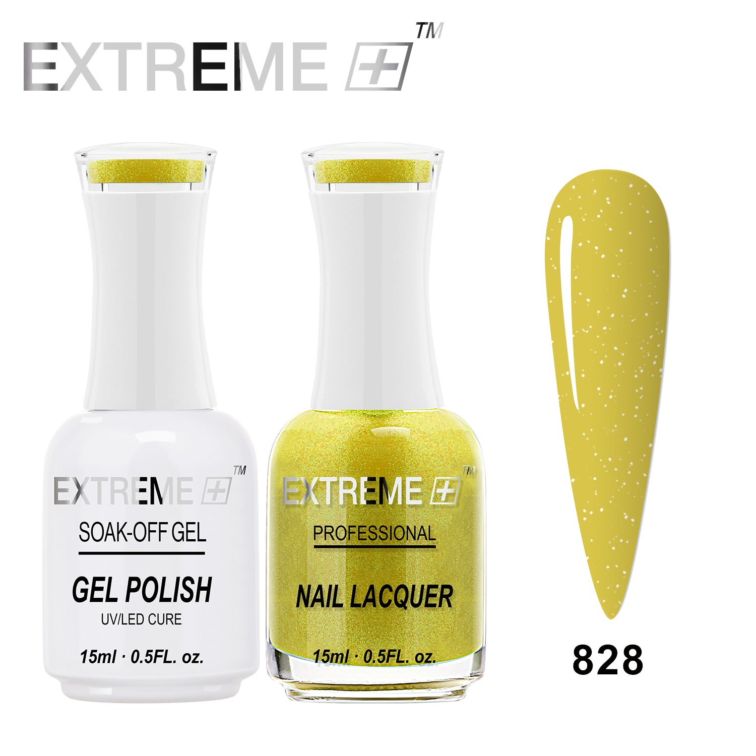 Sơn mài kết hợp gel EXTREME+ (Bộ đôi) - #828 