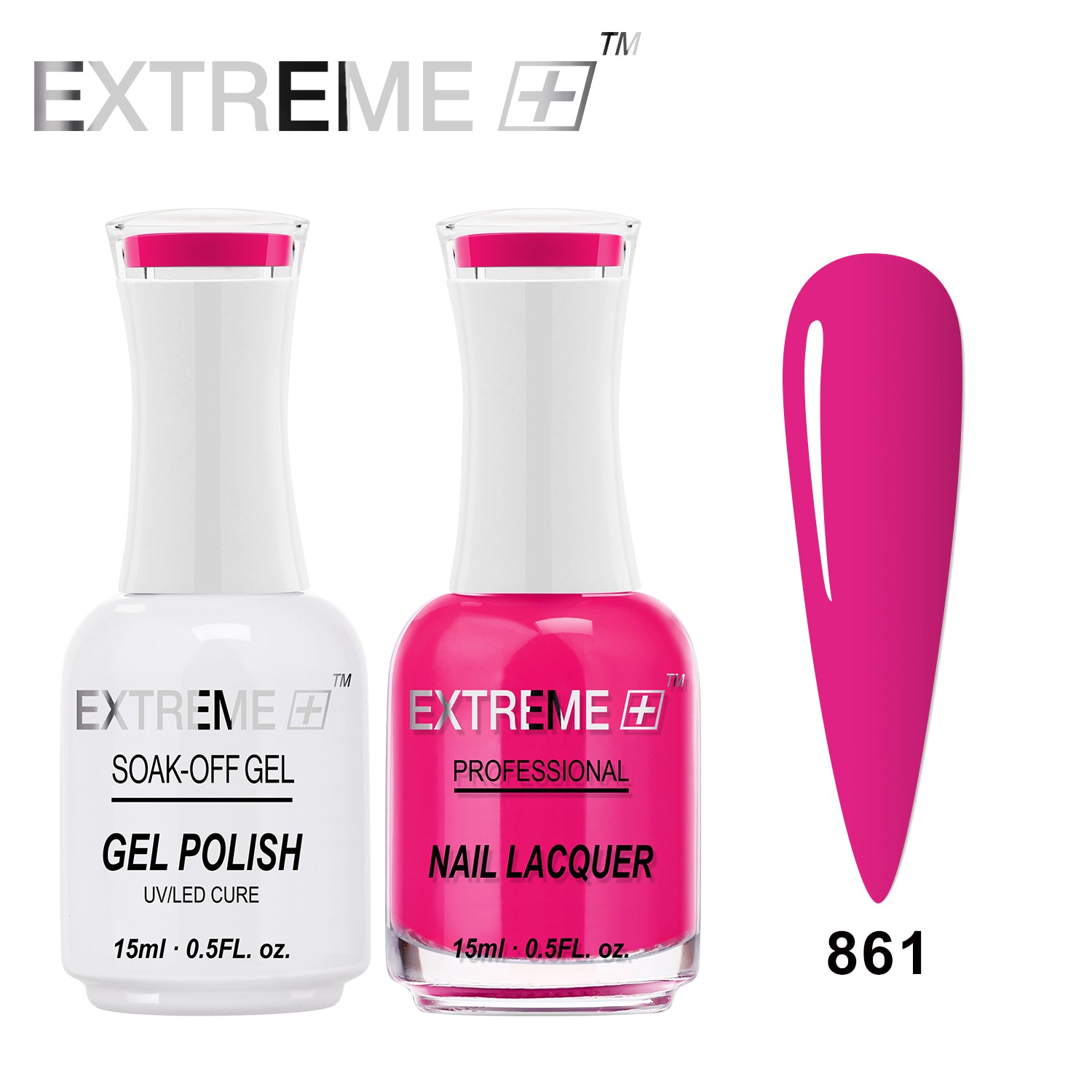 Sơn mài kết hợp gel EXTREME+ (Bộ đôi) - #861 