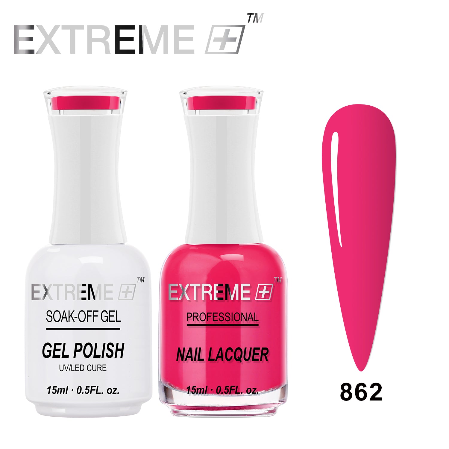 Sơn mài kết hợp gel EXTREME+ (Bộ đôi) - #862 