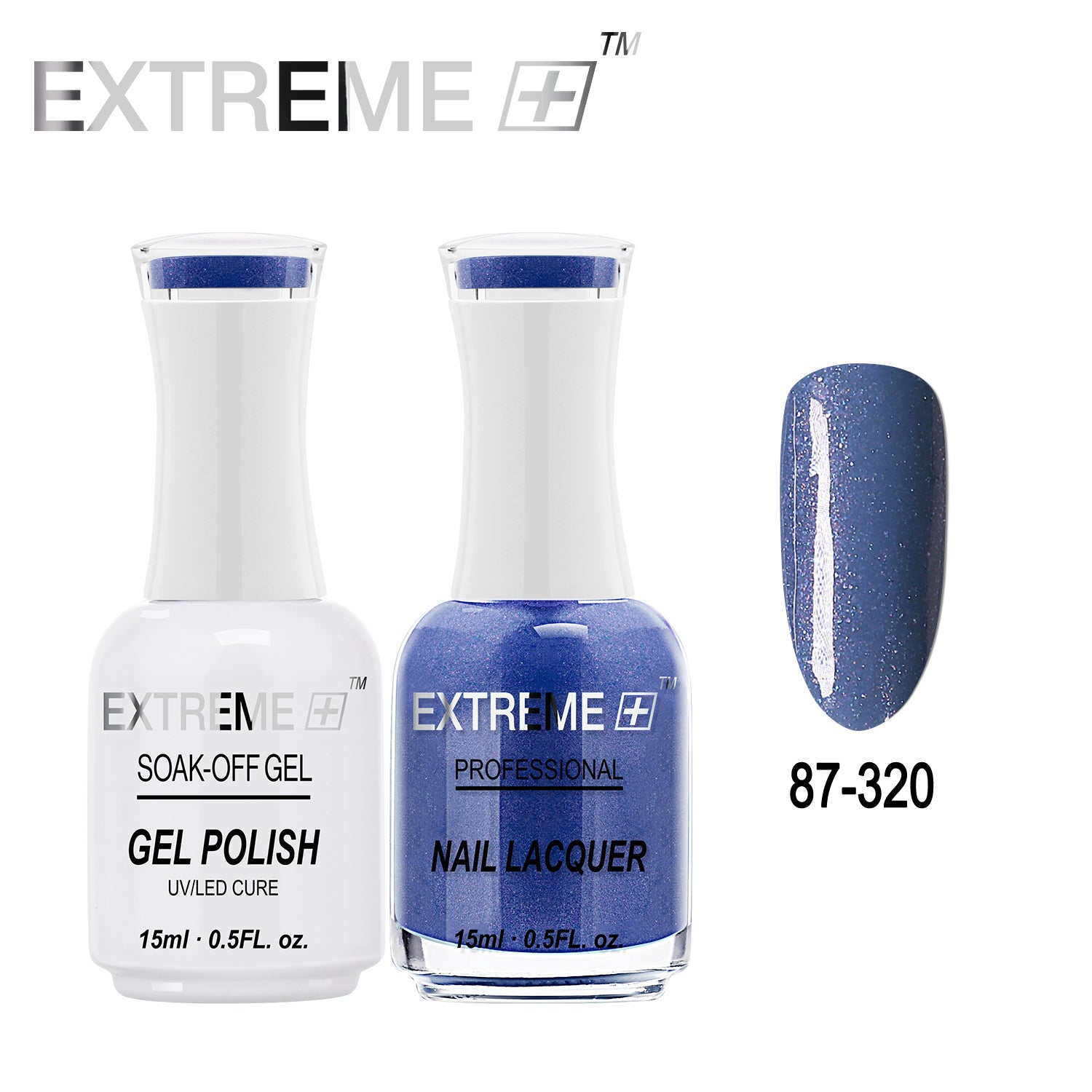 EXTREME+ All-in-One Gel Polish and Nail Lacquer Matching Duo #G087