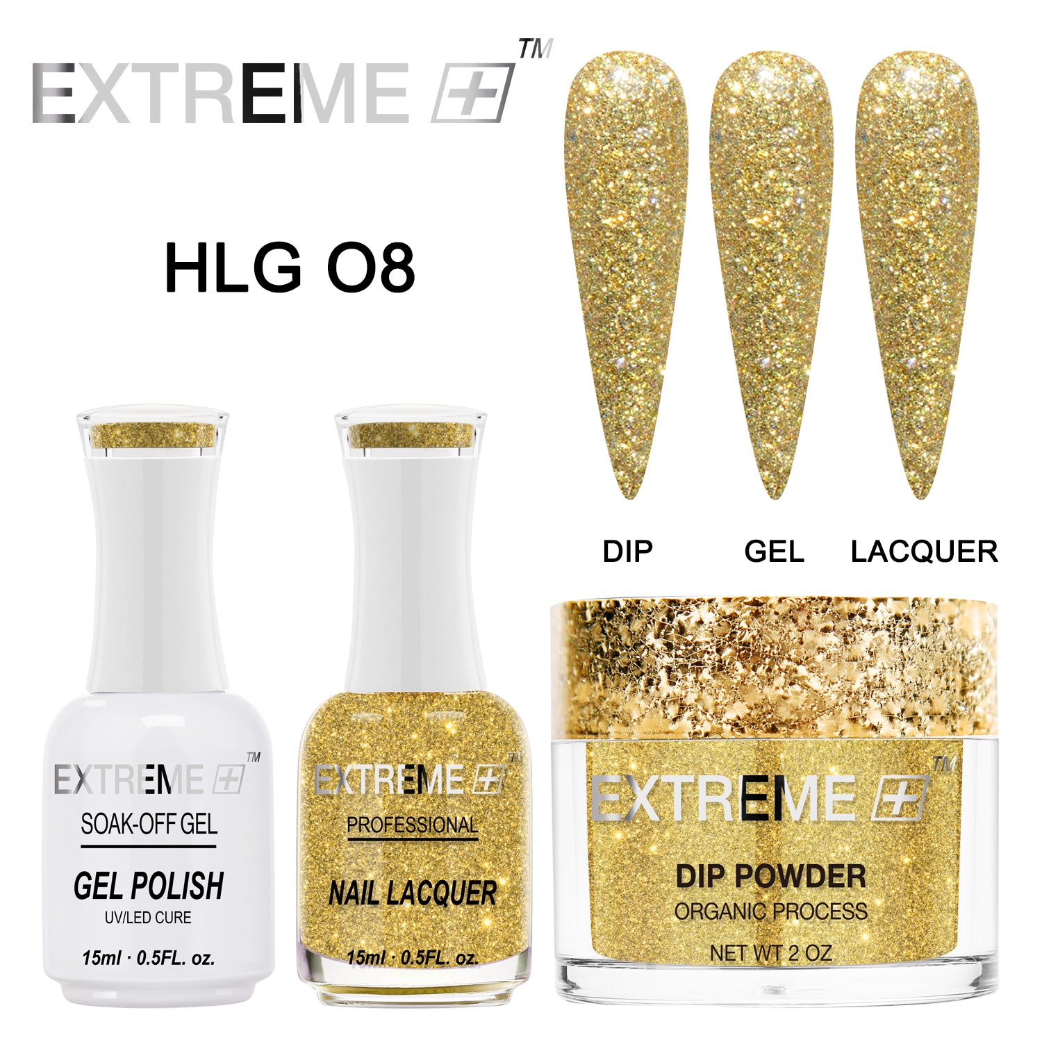 EXTREME+ 3 in 1 Combo Set - Holo Chrome - #008