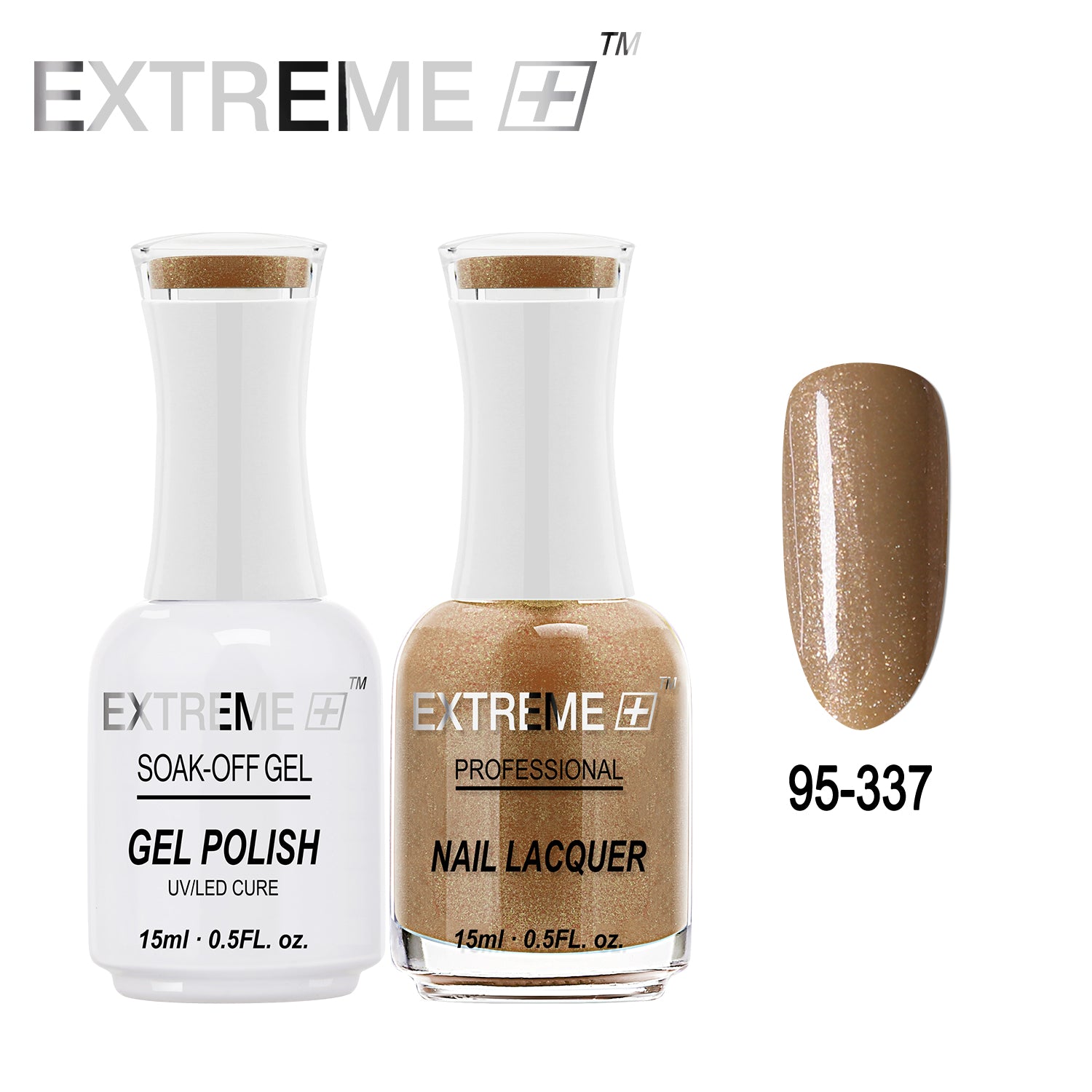 EXTREME+ All-in-One Gel Polish and Nail Lacquer Matching Duo #G095