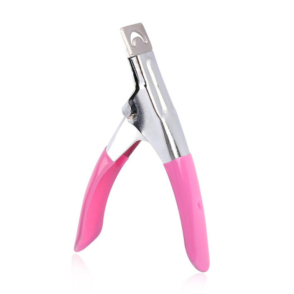 Manicure Tips Cutter Nail Scissors Acrylic False Nail Clipper Nail Art U Edge