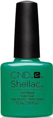 CND - Shellac Art Basil