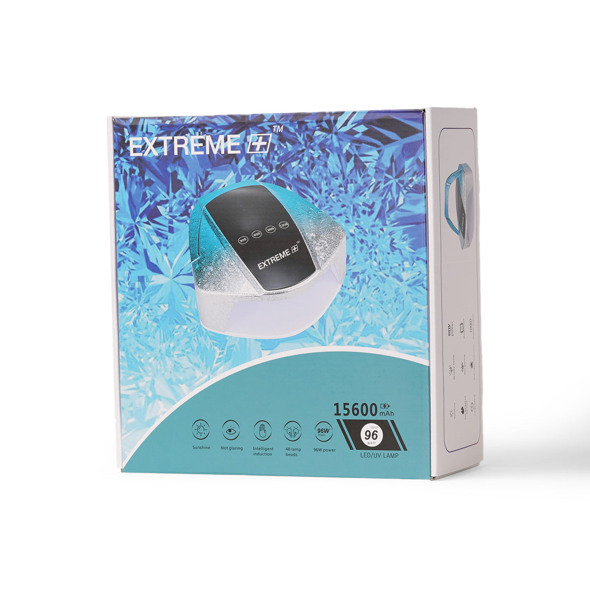 EXTREME+ LED UV Nail Lamp Pro EV01 96W Sạc không dây Di động không dây