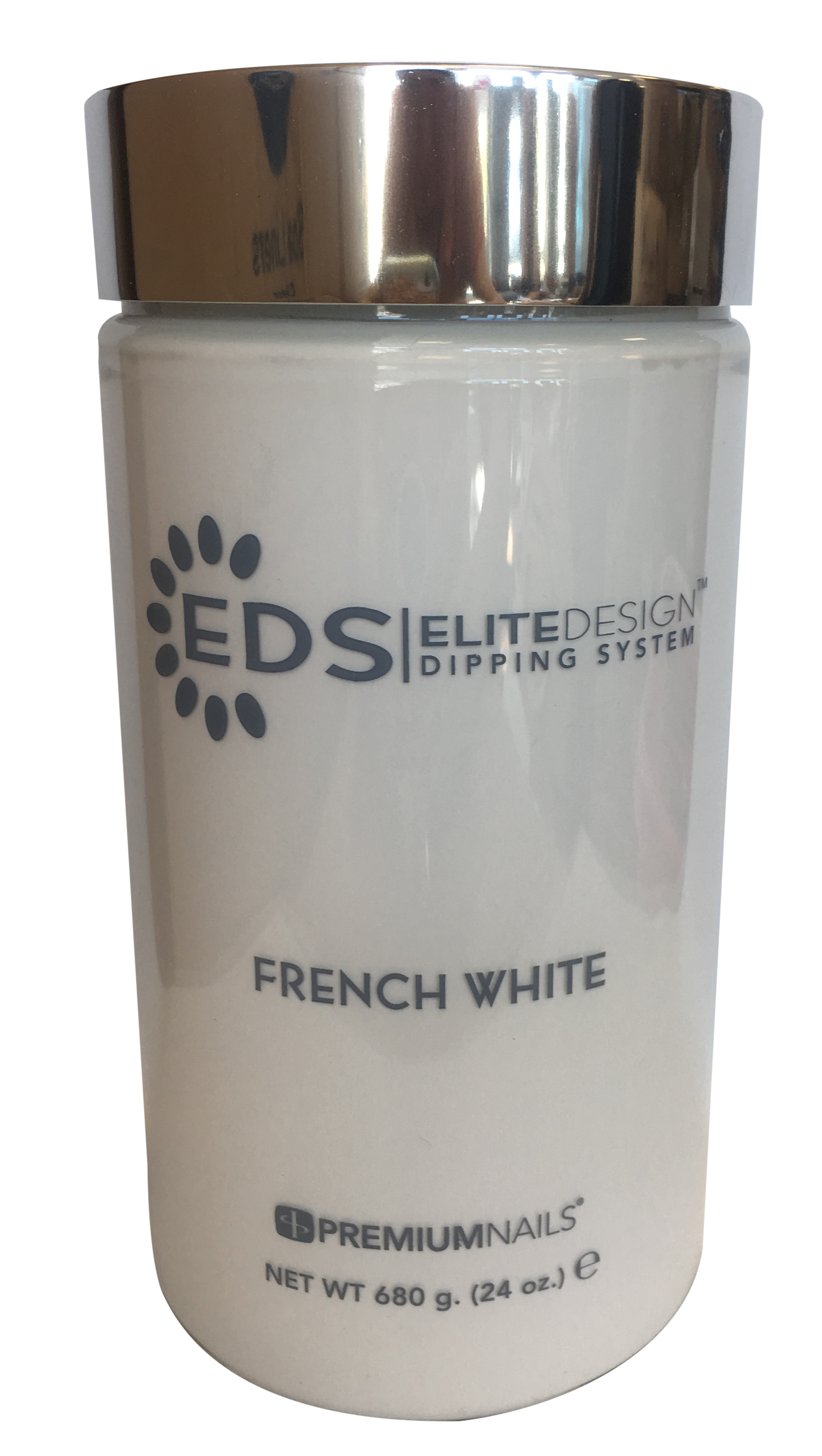 Premium Nails - Elite Design Dipping Powder Pink & White 24 Oz - French Withe