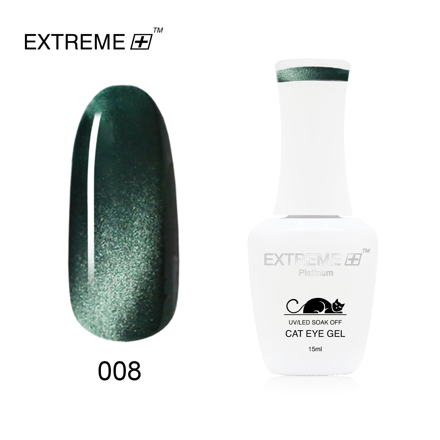 EXTREME+ Platinum CAT EYE Gel # 008