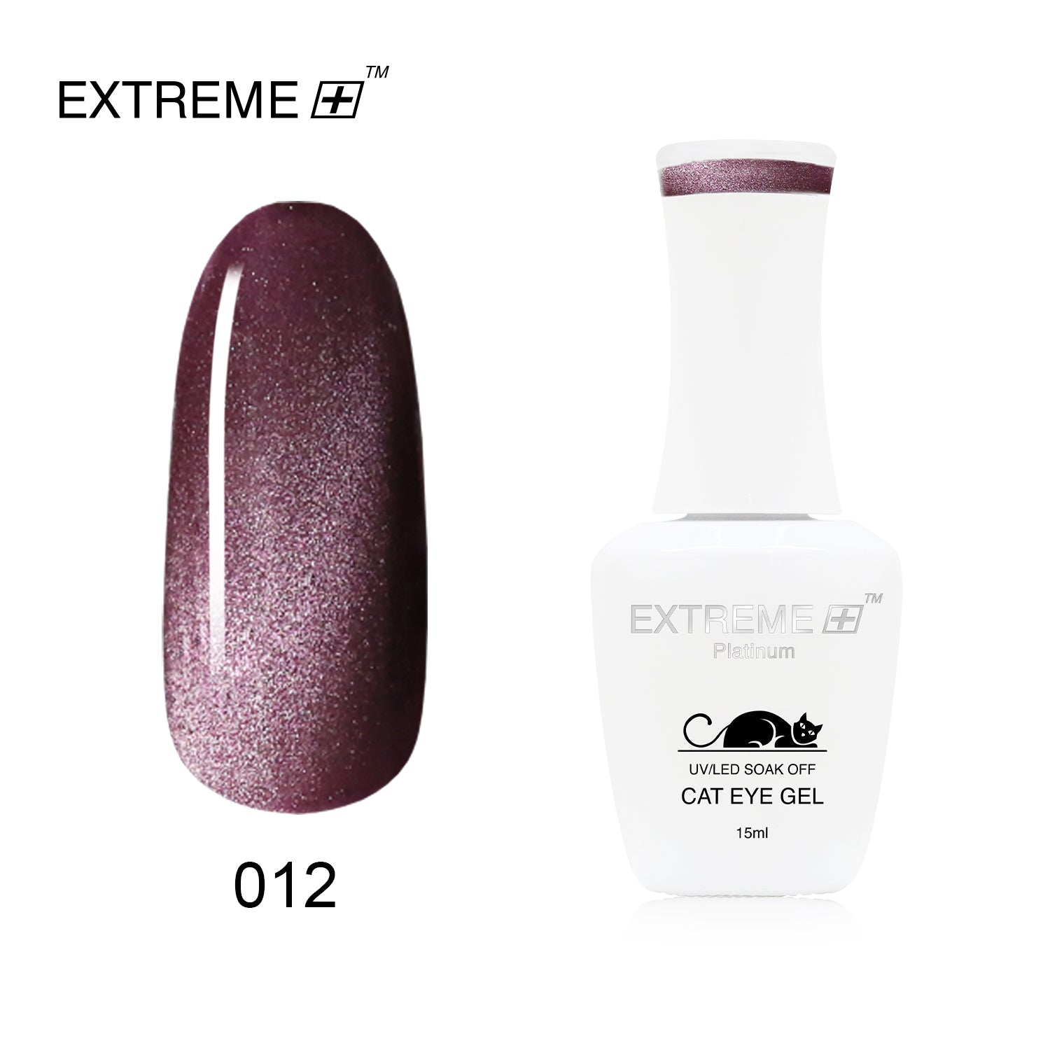 EXTREME+ Platinum CAT EYE Gel # 012