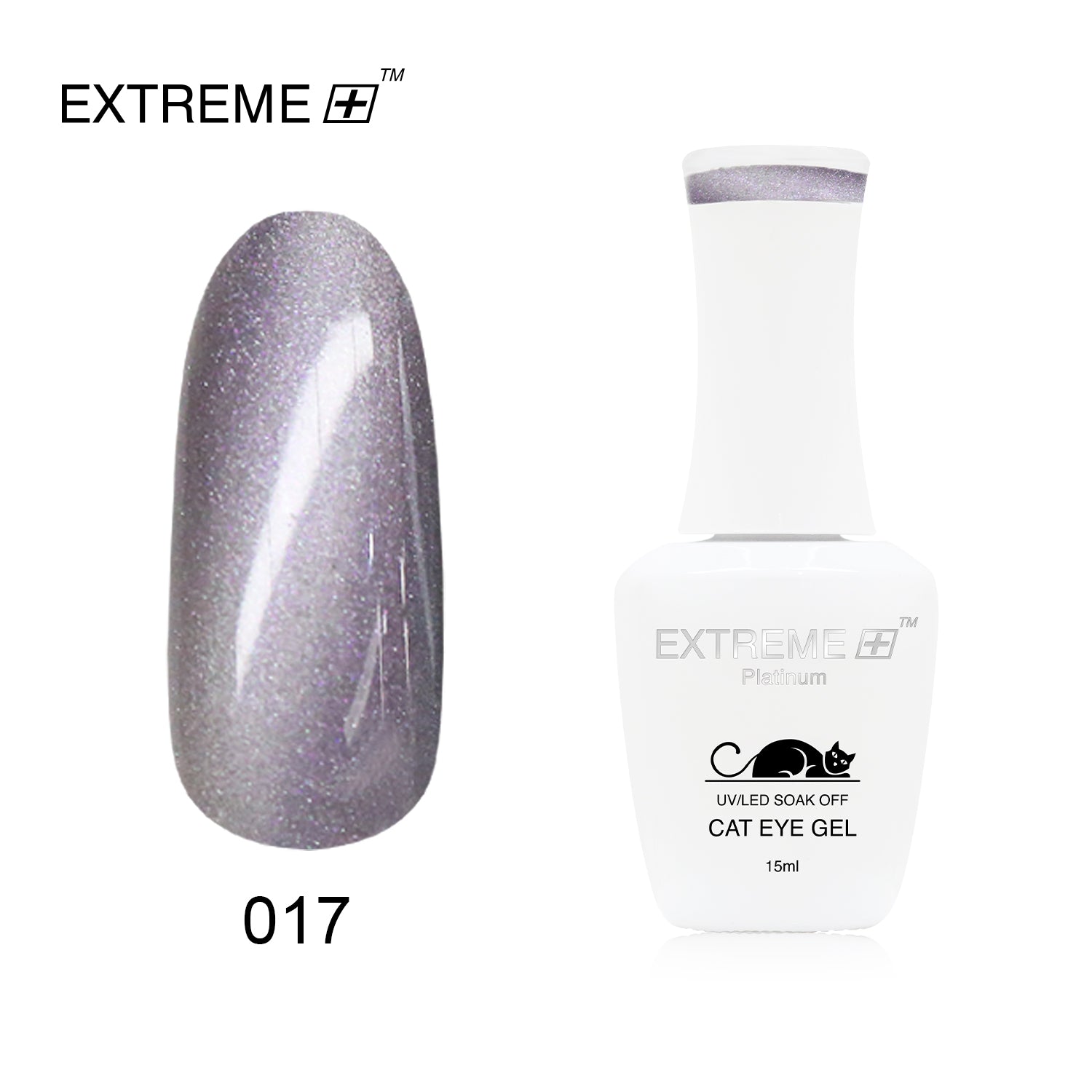 EXTREME+ Platinum CAT EYE Gel # 017